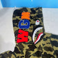 Fleece Hoodie Multi-color Ape Head Coat