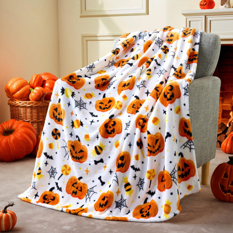 Halloween Flannel Blanket