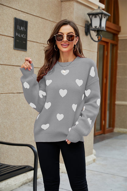 Valentine’s Day Heart Sweater