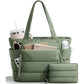All In One Puffer Tote