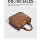 Vagan Leather Shoulder Bag with Adjustable Geometric Strap