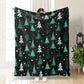 Thickened double-sided printed blanket nap blanket