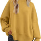 Crew Neck Batwing Sweater