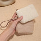 Women's Woven Straw Coin Purse / Mini Handheld Bag