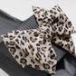 EVA Leopard Bow Sandals
