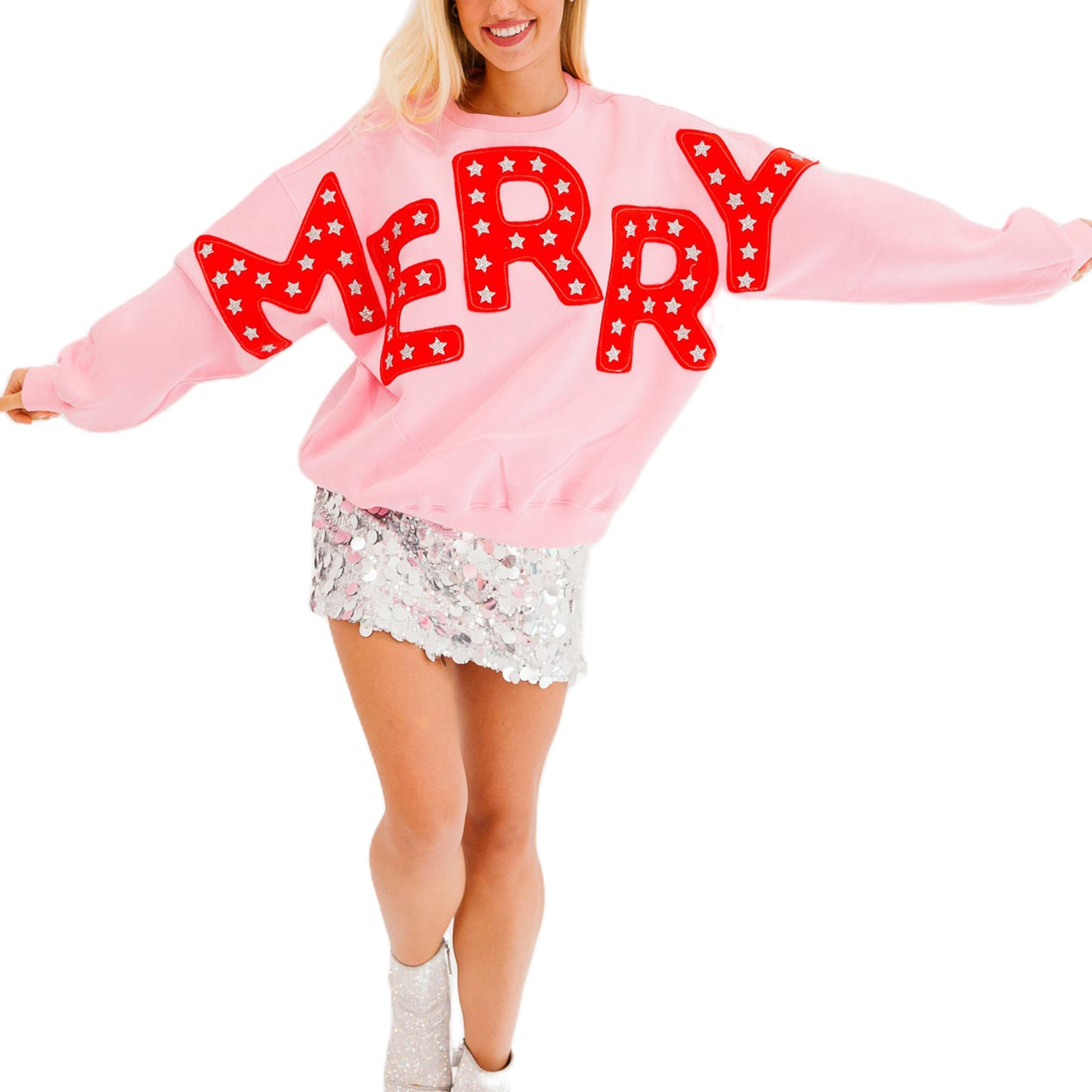 Casual and Stylish Long-sleeved Sweatshirt