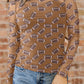 Rugby Game Day Sheer Mesh Long Sleeve Top