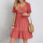 V-neck Flowy Dress-7 Colors