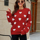 Valentine’s Day Heart Sweater