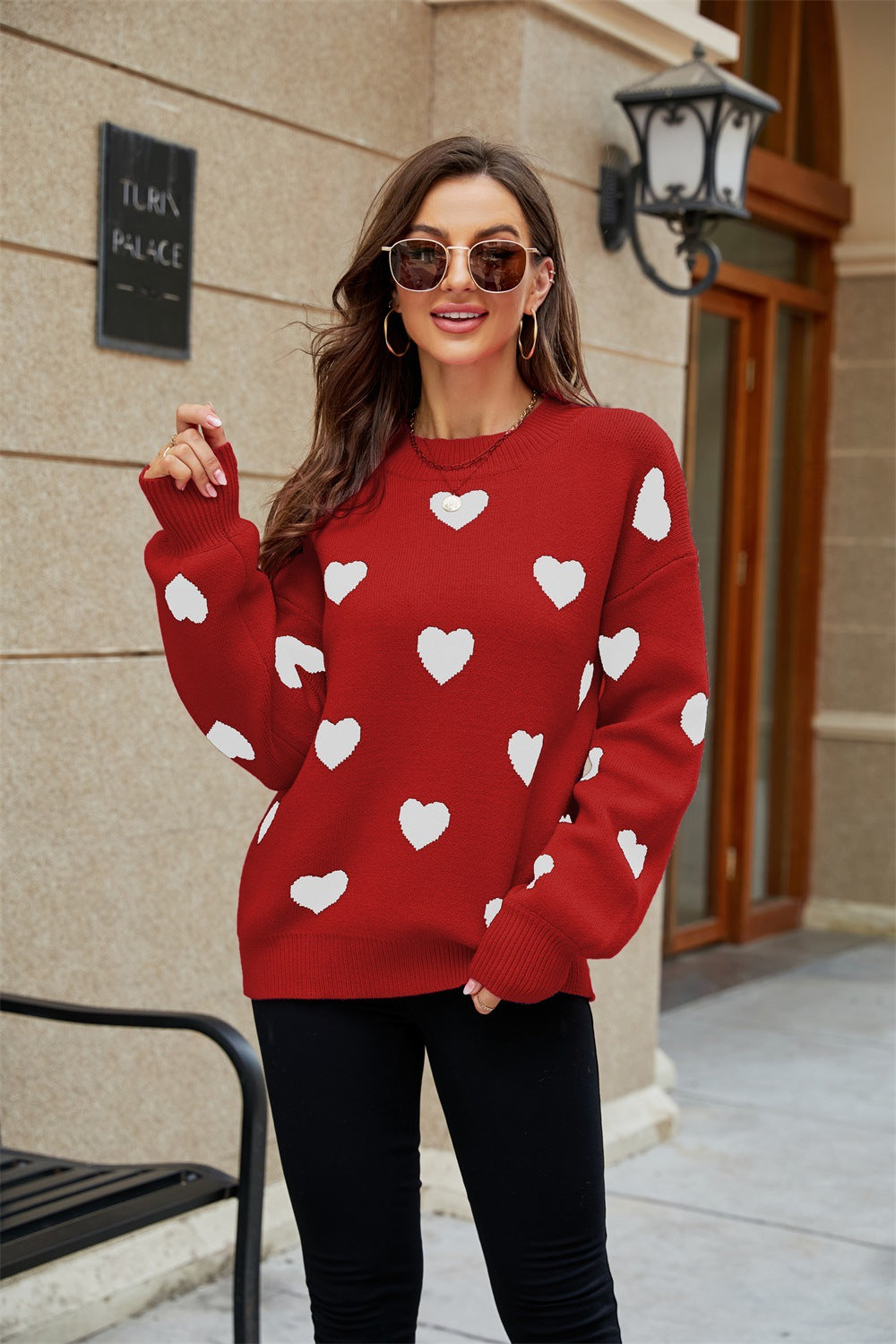 Valentine’s Day Heart Sweater