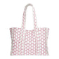 Large Capacity Ruffle Trim Quilted Puffer Tote