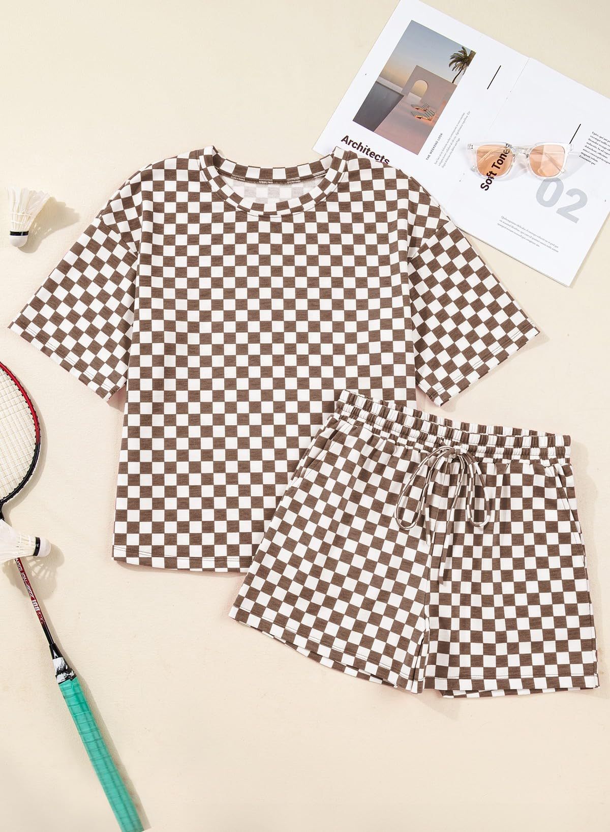 The Sadie Checker Lounge Set