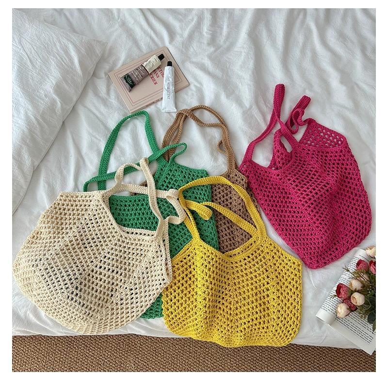 Woven Tote Beach Bag