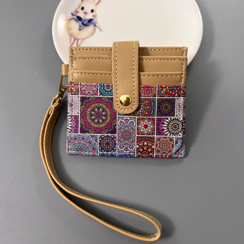 Ultra-thin Snap-closure Card Holder