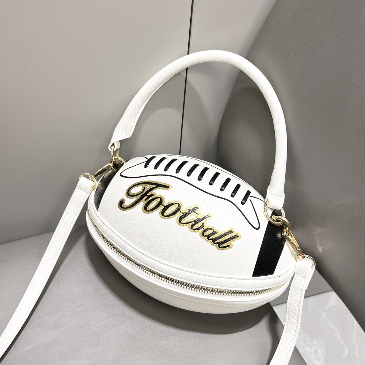 Rugby-shaped Fun Handbag