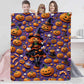 Halloween Flannel Blanket