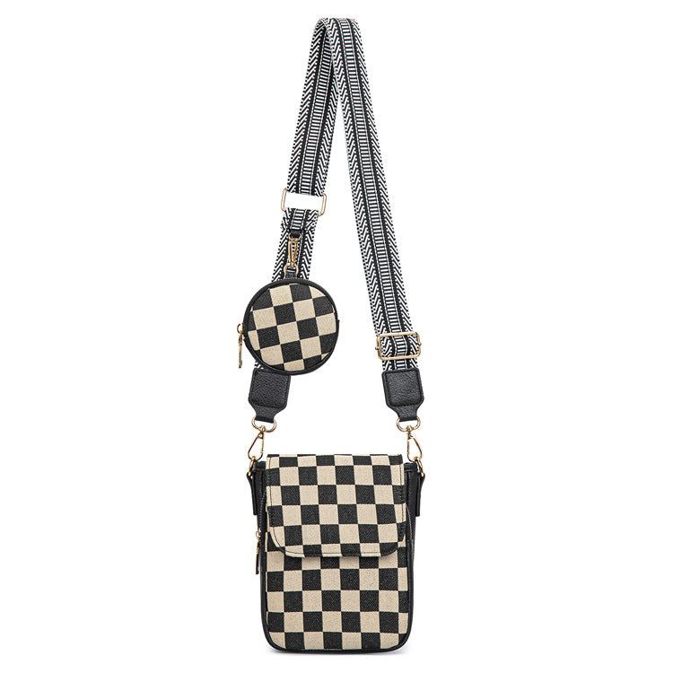 Vegan Leather Cell Phone Bags Wallet Purses