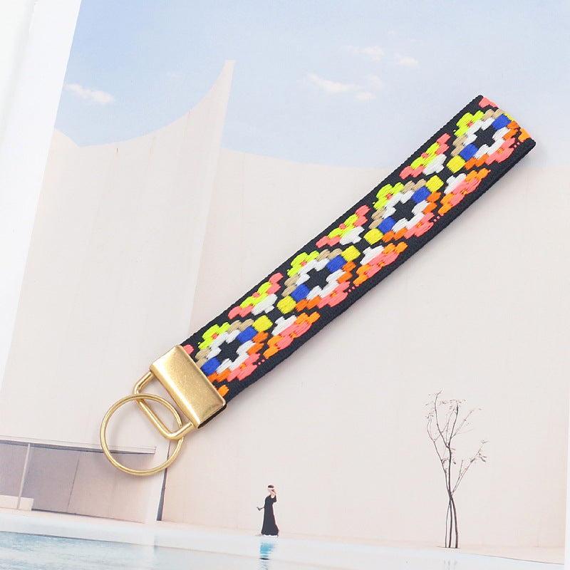 Nylon Keychain Wristlet