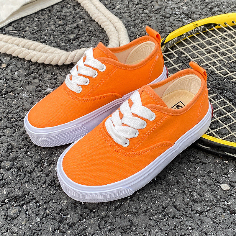 Kid's Canvas Lace-up Shoes
