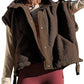 Women's Plush Vest Lambswool Jacket Vest Coat