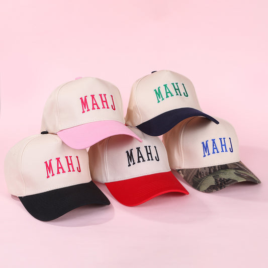 MAHJ Embroidered Baseball Cap
