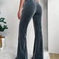 High Waisted Corduroy Flared Pants