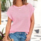 The Brielle Open Knit Sweater