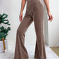 High Waisted Corduroy Flared Pants