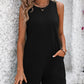 Backless Pocket Sleeveless Jumpsuit