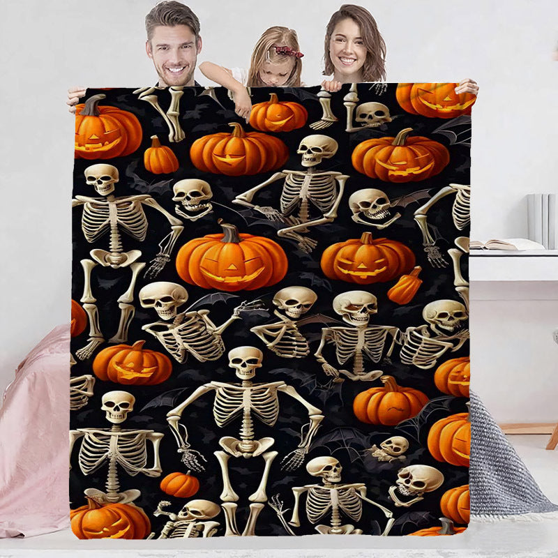 Halloween Flannel Blanket