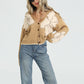 Jacquard Casual Cardigan
