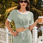 Cozy Ribbed Contrast Lounge Set