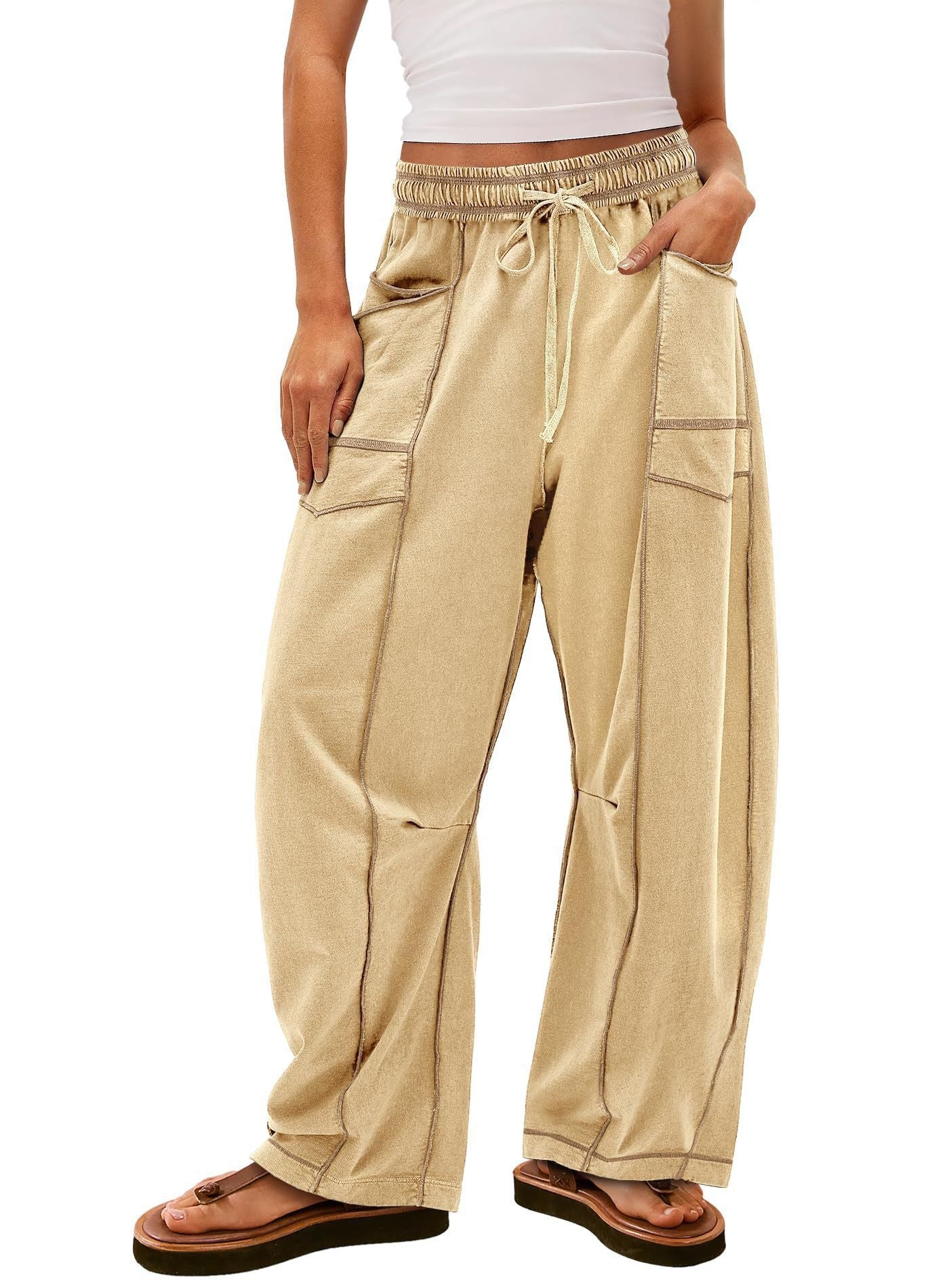 Loose Wide-leg Casual Pants