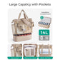 Beach Bag Mesh Tote Bags with Zipper