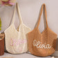 Custom Woven Tote Beach Bag