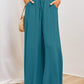 Wide Leg High Waist Trousers