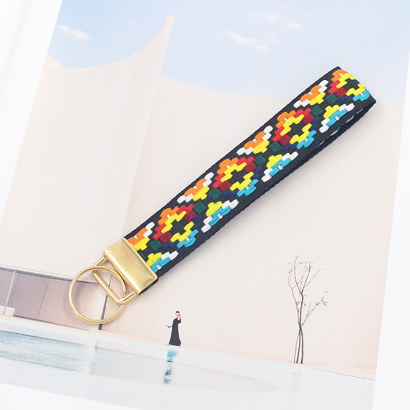 Nylon Keychain Wristlet