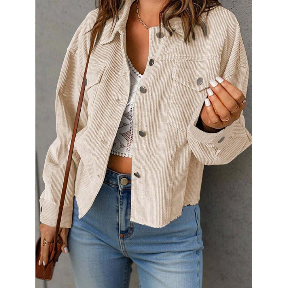 The Hollis Corduroy Shacket