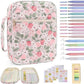 Floral Quilted Bible Cover Large Capacity Bible Case