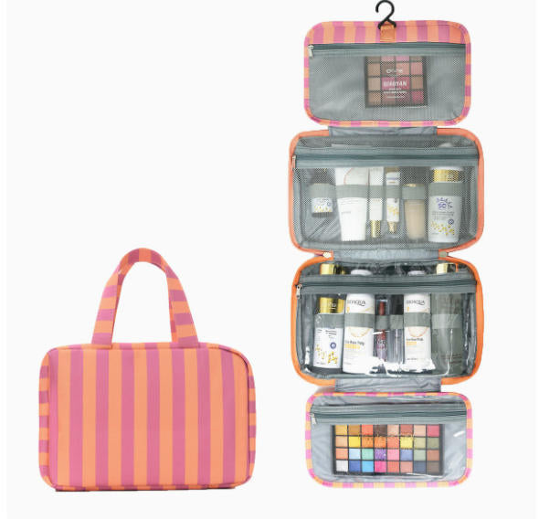 Customizable Name Wet/Dry Separation Toiletry & Cosmetic Bag – Portable Organizer