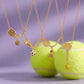 Sports Theme Layered Necklace