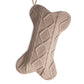 Custom Dog Bone Cable-Knit Christmas Stockings