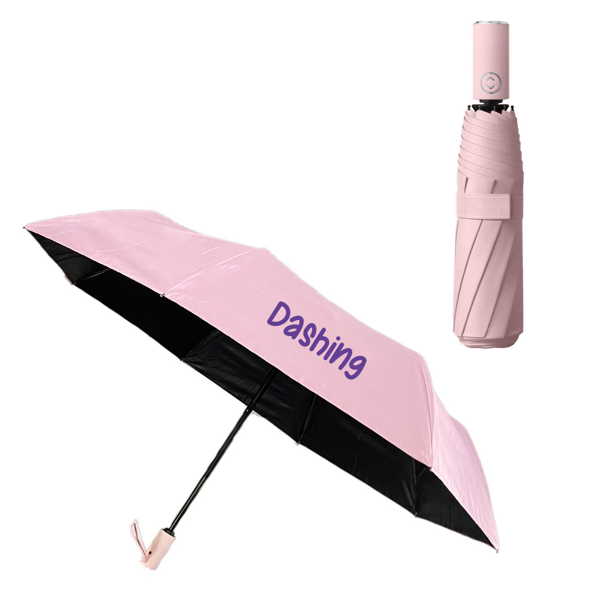 Custom Printed Compact Folding Umbrella