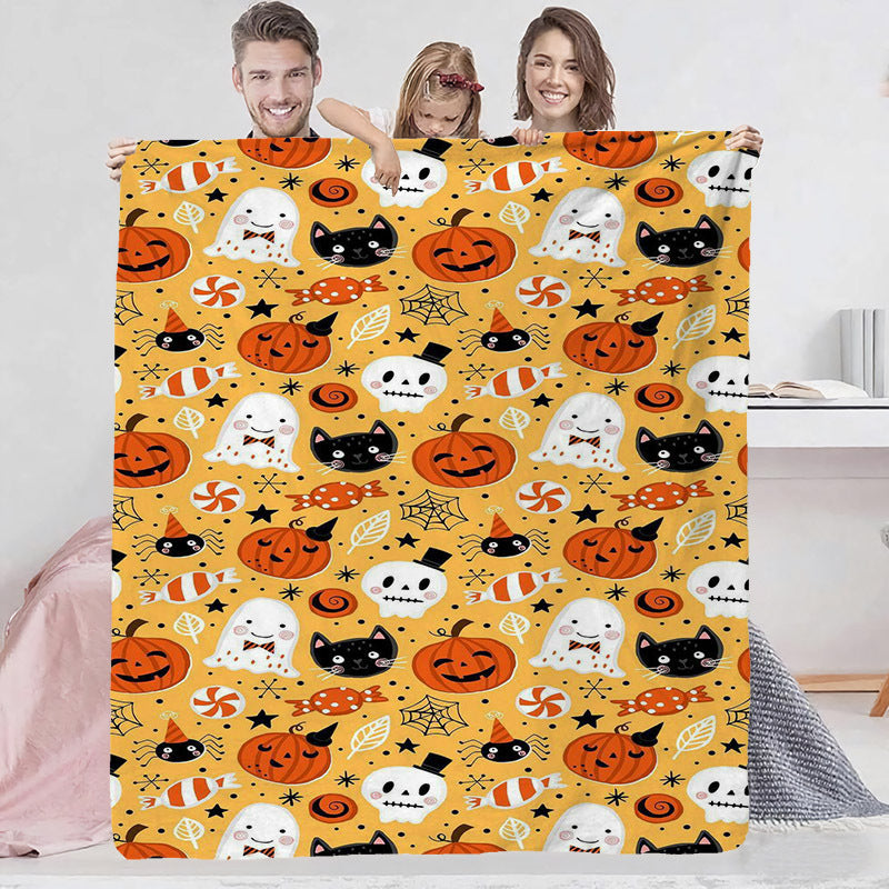 Halloween Flannel Blanket