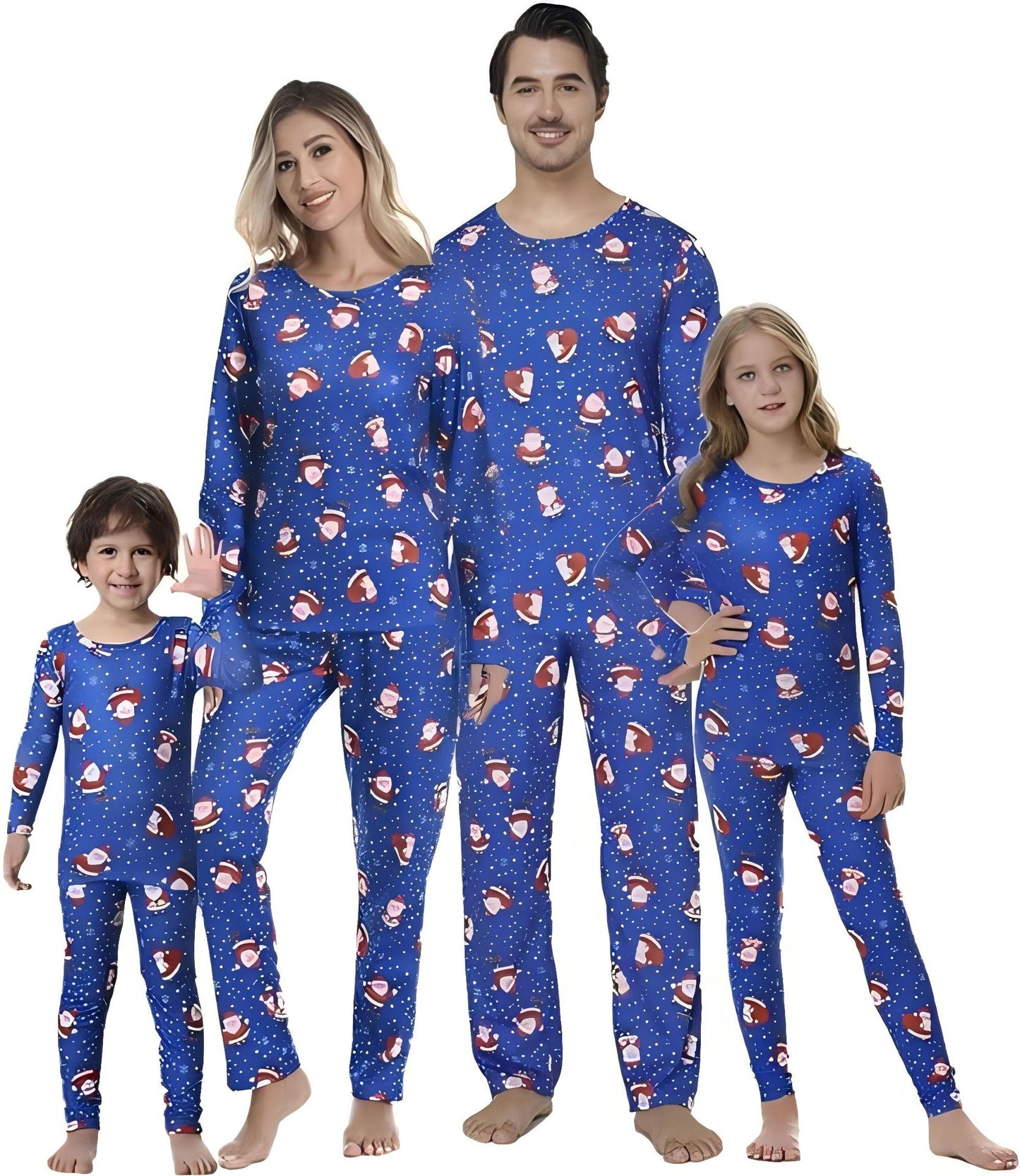 Christmas parent-child home wear autumn and winter pajamas