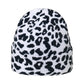 Cow Print Knitted Hat