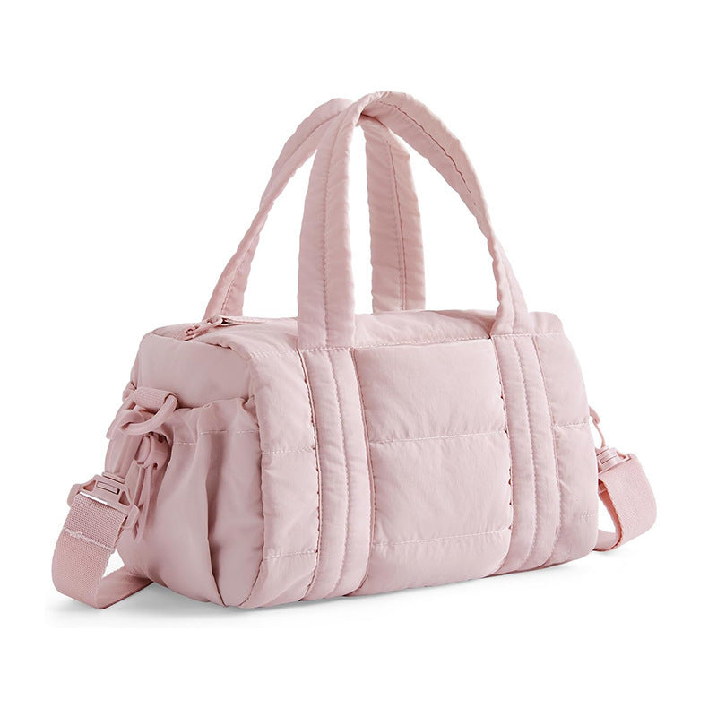 Puffer Duffle Crossbody Bag