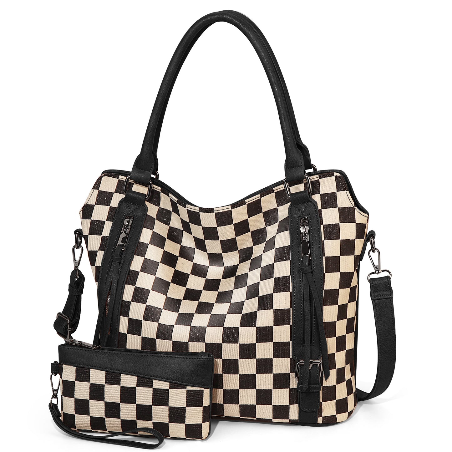 Pre-order Checkmate Tote Wristlet set
