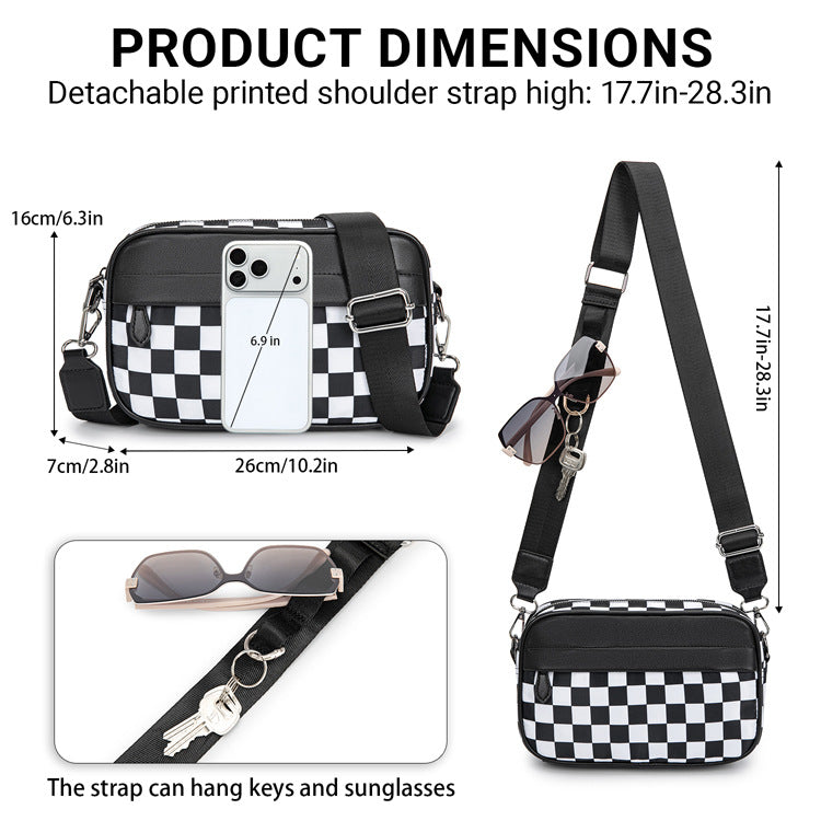 Crossbody Bags Upgraded Anti-Theft Buckle