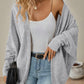 Knitted Batwing Sleeve Cardigan